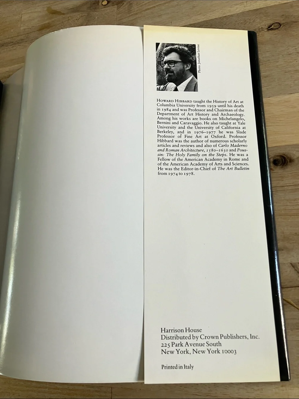 Vintage Art Book 1986 - Howard Hibbard - The Metropolitan Museum of Art